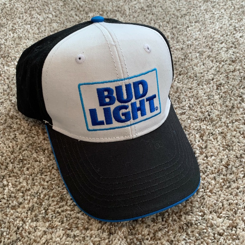 Bud Light Beer St Louis Brewery Adjustable Adult Ball Cap Hat